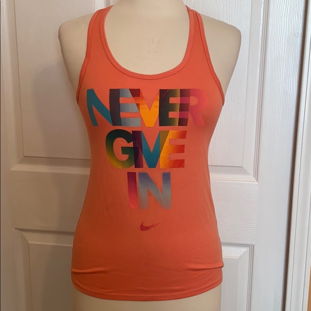 Nike racerback tank Dri-Fit S